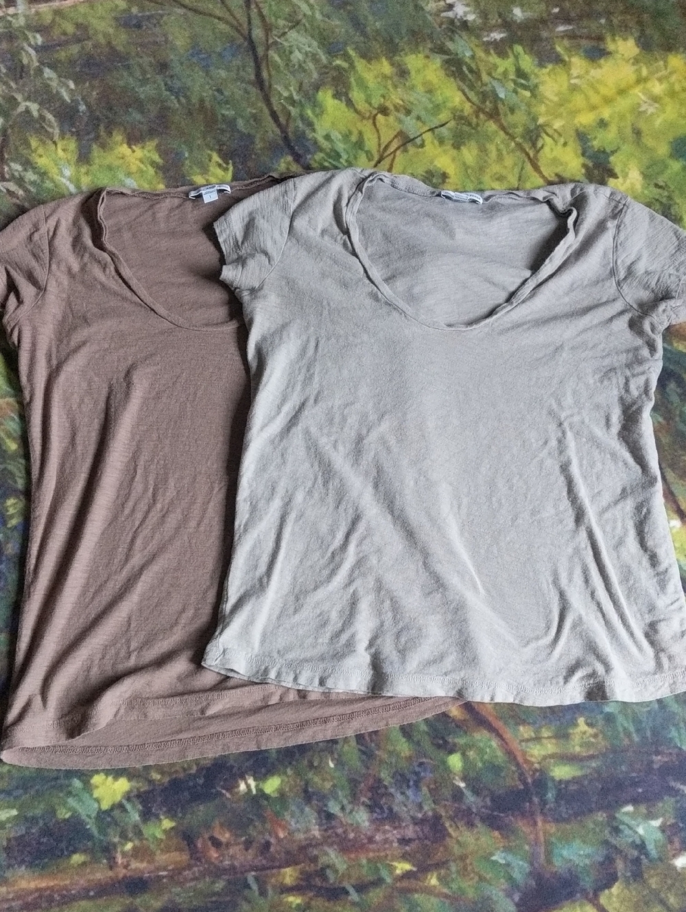 2 James Perse Tees